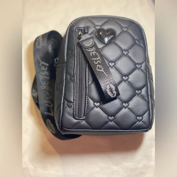 Betsey Johnson | Bags | Nwot Betsey Johnson Black Heart 